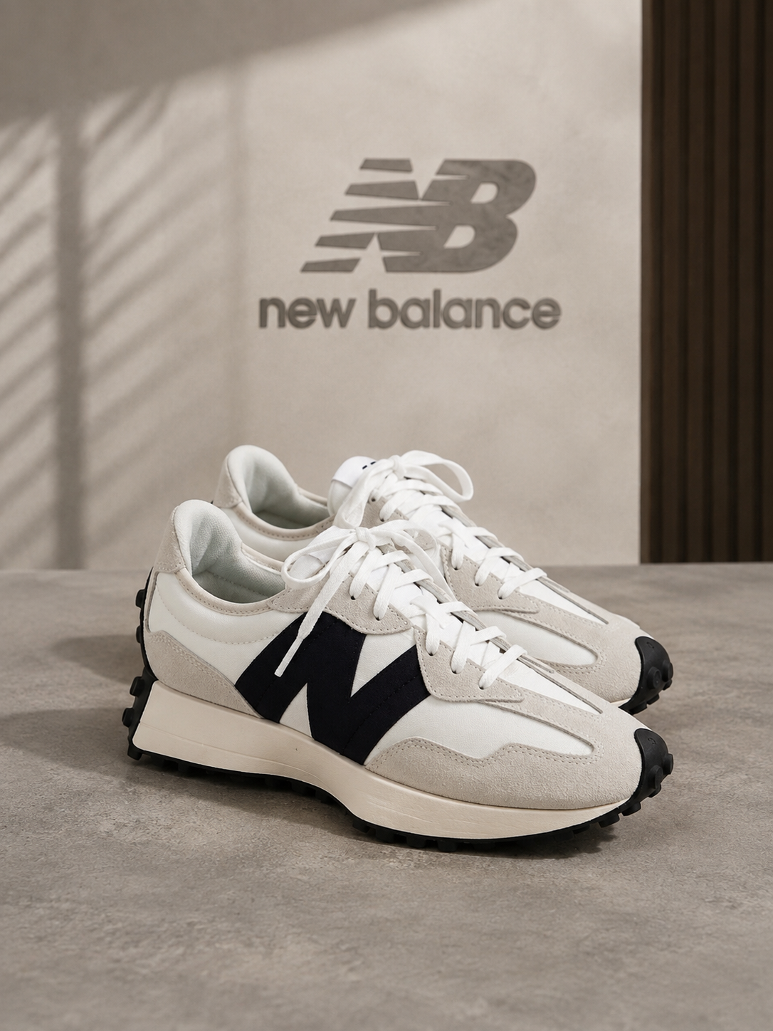 NB 327 Cream White