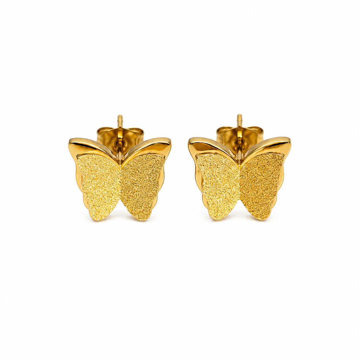 Butterfly Studs – Waterproof & Tarnish-Free